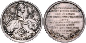Russland Alexander I. 1801-1825 Silbermedaille 1814 (v. C. Wurschbauer) a.d. Wiener Kongress 
36,5mm 12,7g vz