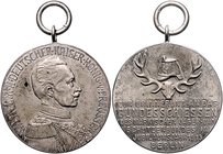 - Schützenmedaillen - Berlin Bronzemedaille 1913 versilbert (unsign.) Zur Erinnerung an das Bundesschießen des märkischen Jäger- und Schützenbundes im...
