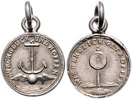 - Schützenmedaillen - ohne Ortsangabe Miniaturmedaille o.J. um 1715 (v. Wermuth) DURCH GLÜCK UND HOFFEN / WIRD ENDLICH GETROFFEN Wohlfahrt vgl. 15014 ...
