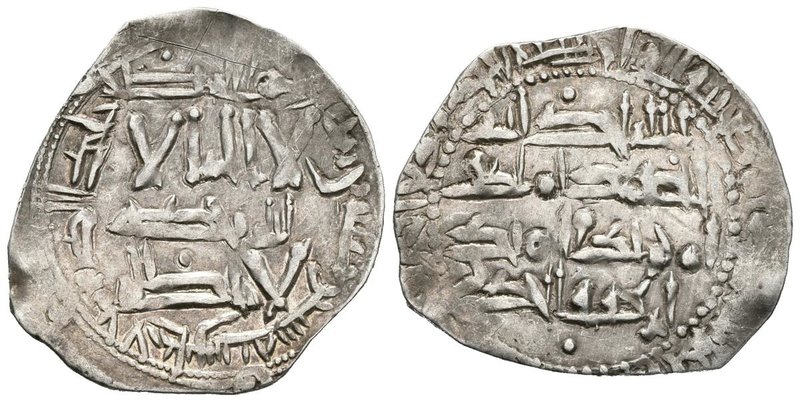 EMIRATO INDEPENDIENTE. Abd Al-Rahman II. Dirham. 227 H. Al-Andalus. Vives 181; M...