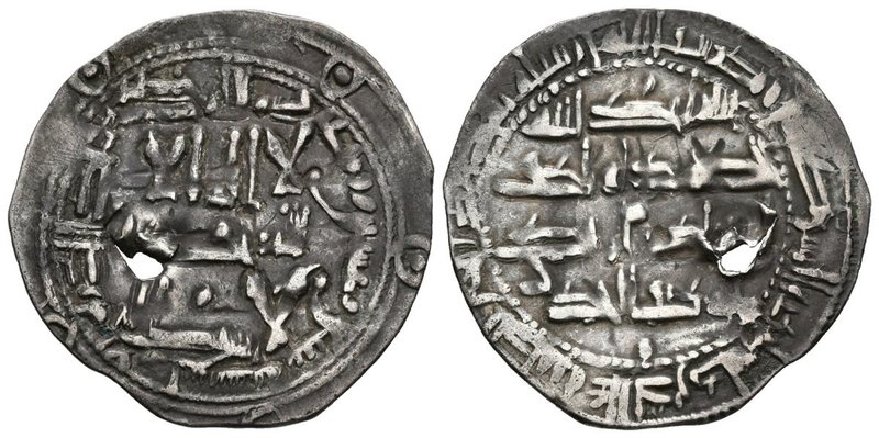 EMIRATO INDEPENDIENTE. Abd Al-Rahman II. Dirham. 229 H. Al-Andalus. Primera emis...