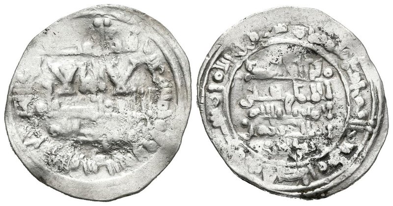 REINOS DE TAIFAS. Yahya Ibn Alí (Hammudies). Dirham. 415 H. Madinat Sabta (Ceuta...