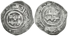 TAIFA DE ALMERIA. Maan Ibn Sumadih (Banu Sumadih) 433-443 H. Al-Andalus. Vives 1041; Prieto 354. Ar. 3,28g. MBC.