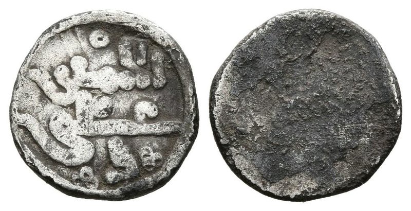 ALMORAVIDES. Alí Ibn Yusuf. 1/4 Quirate. 500-537 H. Vives 1690 var; Hazard 934; ...