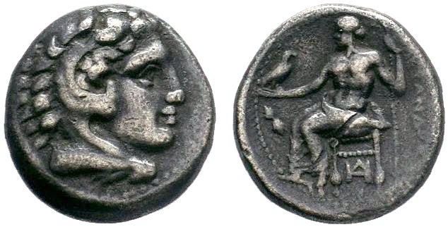 Macedonian Kingdom. Alexander III 'the Great'. 336-323 B.C. AR drachm . 

Condit...
