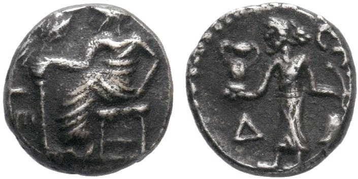 Uncertain mint AR Obol. Circa 4th century BC.

Condition: Very Fine

Weight:...