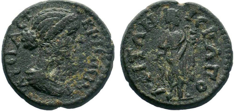 PHRYGIA. Hierapolis. Crispina (Augusta, 178-182). AE Bronze.Obv: ΚΡΙСΠЄΙΝΑ СЄΒΑС...