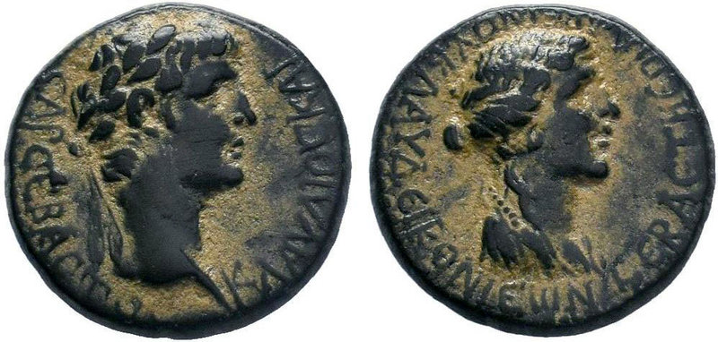 LYCAONIA. Iconium . Claudius. (41-54). AE Bronze. Annius Afrinus, legate.Obv: KΛ...