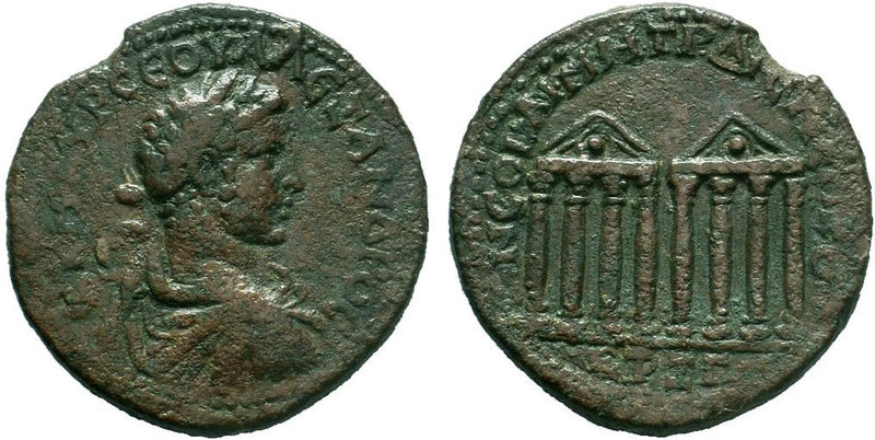 PONTUS. Neocaesarea. Severus Alexander, 222-235. AE Bronze, year 171 (POA) = 234...