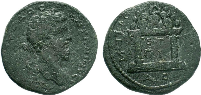 CAPPADOCIA. Caesaraea-Eusebia. Commodus, 177-192. Diassarion AE Bronze. Α Κ Μ ΑV...