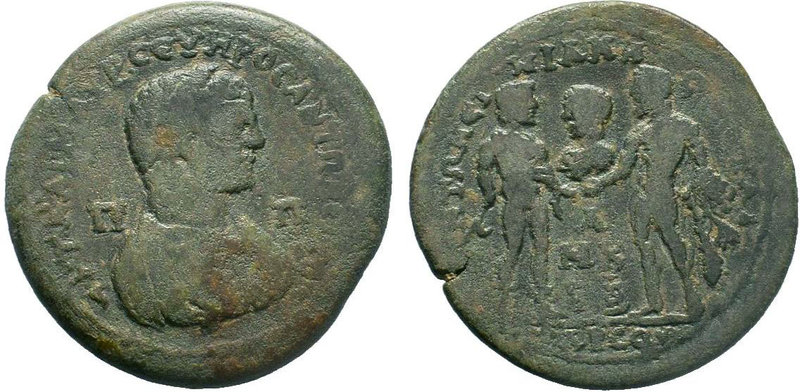 CILICIA, Tarsus. Caracalla. AD 198-217. AE Bronze.AYT KAI M AYP CЄYHPOC ANTΩNЄIN...