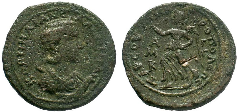 CILICIA. Tarsus. Herennia Etruscilla, Augusta, 249-251. Tetrassarion AE Bronze. ...