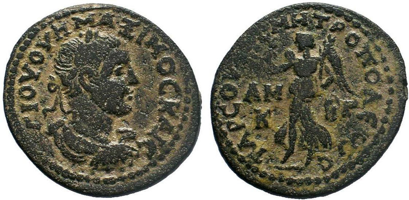 Cilicia, Maximinus I (235-238), Bronze, Tarsus, AD 235-238; AE Bronze. AΥ[T] K Γ...