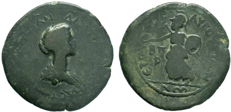 CILICIA, Augusta. Plautilla. Augusta, AD 202-205. Æ (31mm, 19.21 g, 12h). Dated ...
