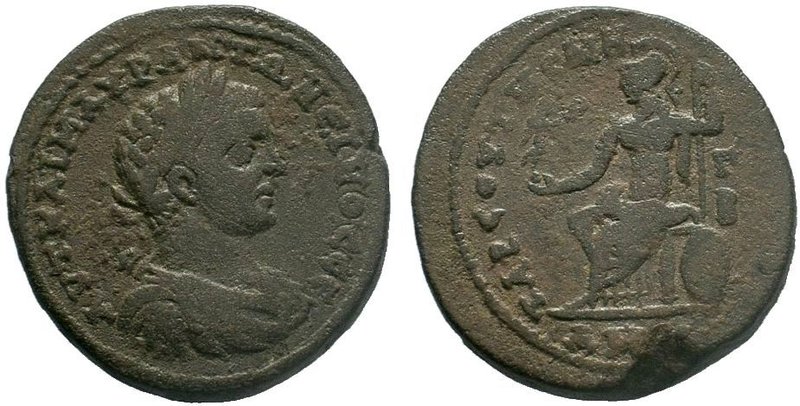 CILICIA, Tarsos. Elagabalus. 218-222 AD.AE Bronze.ΑΥΤ ΚΑΙ Μ ΑΥΡ ΑΝΤΩΝƐΙΝΟϹ ϹƐΒ l...