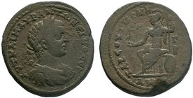 CILICIA, Tarsos. Elagabalus. 218-222 AD.AE Bronze.ΑΥΤ ΚΑΙ Μ ΑΥΡ ΑΝΤΩΝƐΙΝΟϹ ϹƐΒ laureate, draped and cuirassed bust of Elagabalus, r.Rev: ΤΑΡϹΟΥ ΤΗϹ ΜΗ...