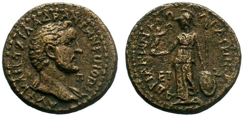 CILICIA. Mopsus. Antoninus Pius (138-161). AE Bronze. Dated CY 208 (140/1). Obv:...