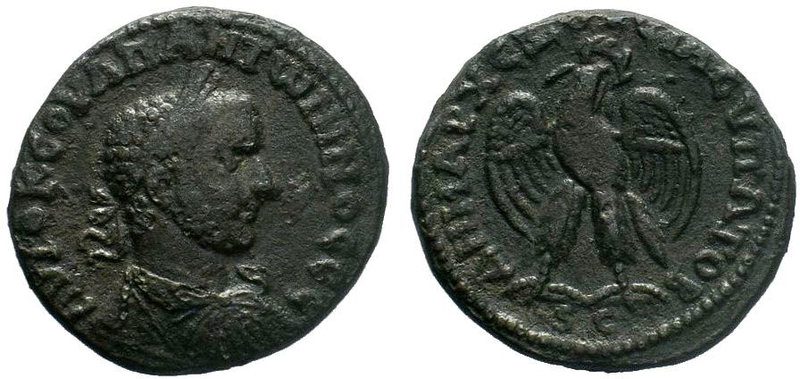 Uranius Antoninus. Tetradrachm; Uranius Antoninus; 253-254 AD, Emesa, Tetradrach...