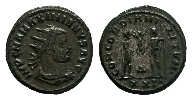 Maximianus Herculius AE Antoninianus, Heraclea. AD 286-305. IMP C M A MAXIMIANVS...