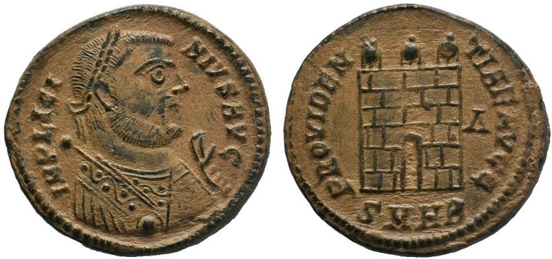 Licinius I. AD 308-324. Æ Follis . Heraclea mint, 2nd officina. Struck AD 318-32...