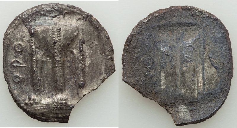 BRUTTIUM. Croton. Ca. 530-500 BC. AR stater or nomos (28mm, 6.64 gm, 12h). VF, c...