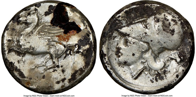 ACARNANIA. Argos Amphilocicum. Ca. 350-300 BC. AR stater (21mm, 8h). NGC Fine, b...