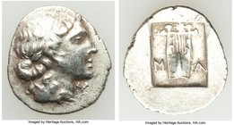 LYCIAN LEAGUE. Masicytes. Ca. 1st century BC. AR hemidrachm (16mm, 1.82 gm, 12h). VF. Ca. 48-20 BC, Series 1. Laureate head of Apollo right; Λ-Y below...
