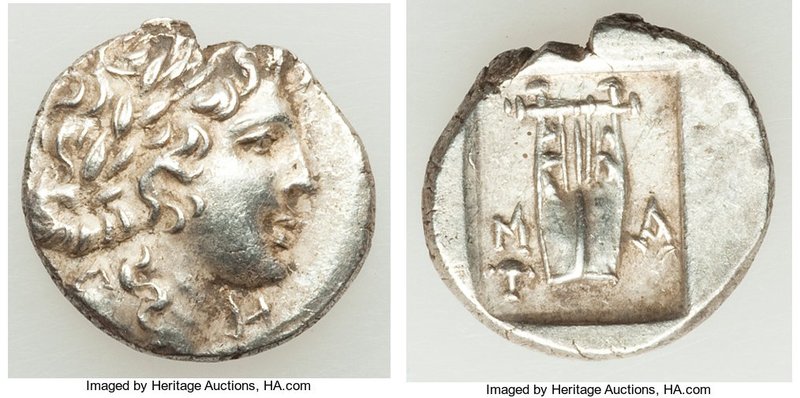 LYCIAN LEAGUE. Masicytes. Ca. 1st century BC. AR hemidrachm (14mm, 2.12 gm, 12h)...