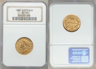 Victoria gold Sovereign 1868-SYDNEY AU50 NGC, Sydney mint, KM4.

HID09801242017