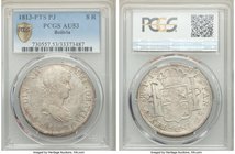 Ferdinand VII 8 Reales 1813 PTS-PJ AU53 PCGS, Potosi mint, KM84.

HID09801242017