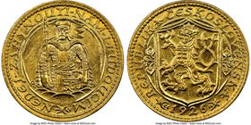 Republic gold Ducat 1926 MS63 NGC, Kremnitz mint, KM8.

HID09801242017