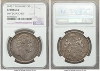 Christian VIII Speciedaler 1840-FF XF Details (Obverse Scratched) NGC, Altona mint, KM720.2.

HID09801242017