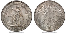 George V Trade Dollar 1930 MS63 PCGS, KM-T5, Prid-28. A dove-gray specimen with slightly muted luster.

HID09801242017