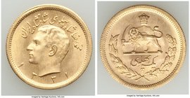 Muhammad Reza Pahlavi gold Pahlavi SH 1331 (1952) UNC, KM1162.

HID09801242017