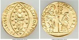 Venice. Paolo Renier gold Zecchino ND (1779-89) UNC, KM714, Fr-1434. Fields display flashy luster while the devices show no signs of wear.

HID0980124...