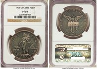 USA Administration Proof Peso 1904 PR58 NGC, KM168. Glossy surfaces throughout with only the slightest signs of circulation.

HID09801242017