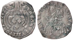 Avignone. Urbano VIII (1623-1644). Barberino 1631 AG gr. 2,85. PdA 4431. Muntoni 221a. Berman 1796. BB
