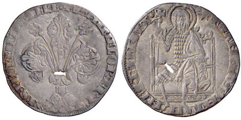 Firenze. Repubblica sec. XIII-1532. 1320/II semestre. Grosso da 30 denari (segno...