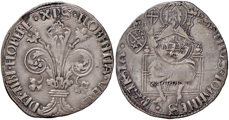 Firenze. Repubblica sec. XIII-1532. 1436/II semestre. Guelfo da 5 soldi e 6 dena...