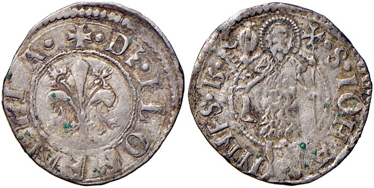 Firenze. Repubblica sec. XIII-1532. 1462/II semestre. Soldino (segno stemma Ruce...