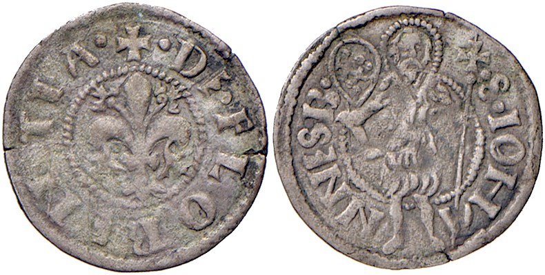 Firenze. Repubblica sec. XIII-1532. 1465/II semestre. Soldino (segno stemma Aldo...