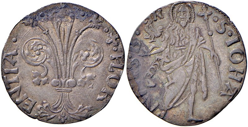 Firenze. Repubblica sec. XIII-1532. 1473/I semestre. Grosso da 6 soldi e 8 denar...