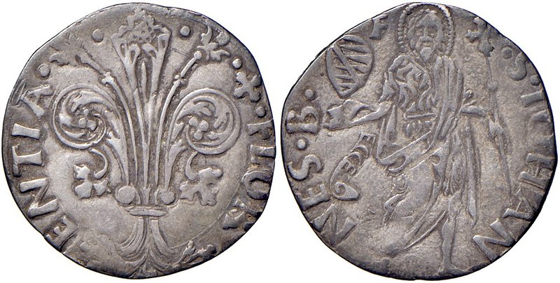 Firenze. Repubblica sec. XIII-1532. 1475/I semestre. Grosso da 6 soldi e 8 denar...