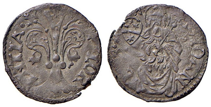 Firenze. Repubblica sec. XIII-1532. 1481/I semestre. Quattrino (segno stemma Ser...