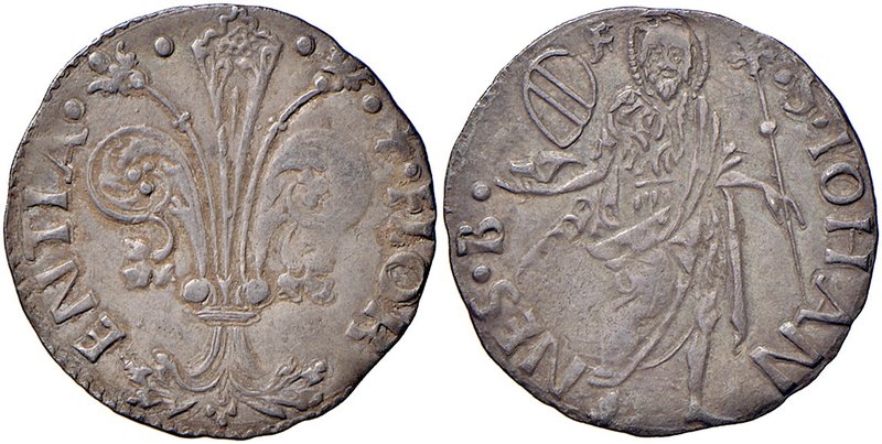 Firenze. Repubblica sec. XIII-1532. 1482/I semestre. Grosso da 6 soldi e 8 denar...