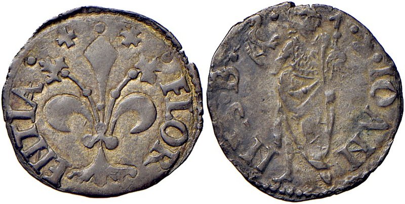 Firenze. Repubblica sec. XIII-1532. 1493/II semestre. Quattrino bianco (segno ca...