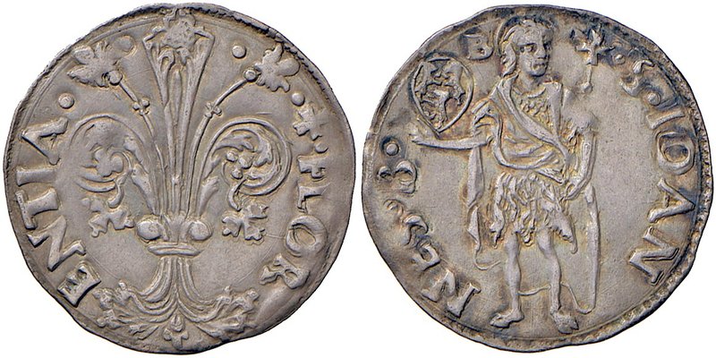 Firenze. Repubblica sec. XIII-1532. 1504/I semestre. Grosso da 7 soldi (segno st...