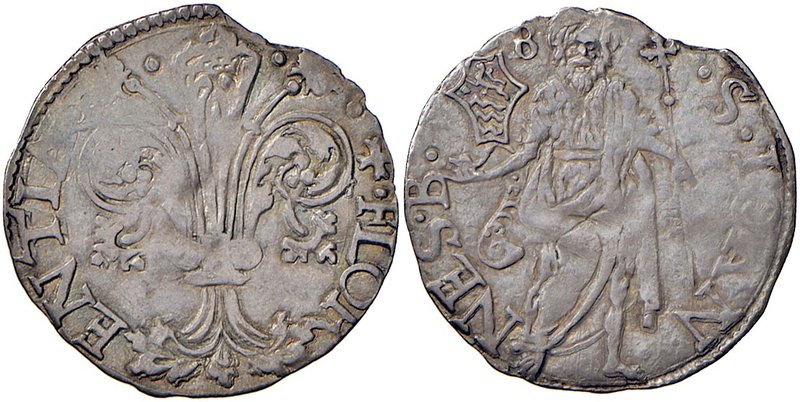 Firenze. Repubblica sec. XIII-1532. 1511/II semestre. Grosso da 7 soldi (segno s...