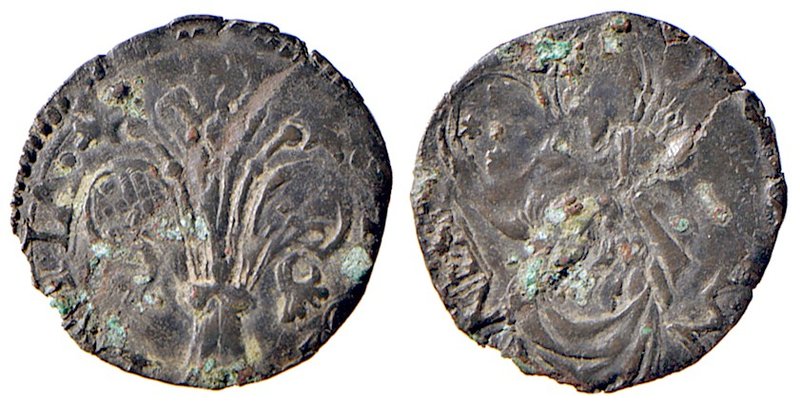 Firenze. Repubblica sec. XIII-1532. 1531/I semestre. Quattrino (segno stemma Rab...