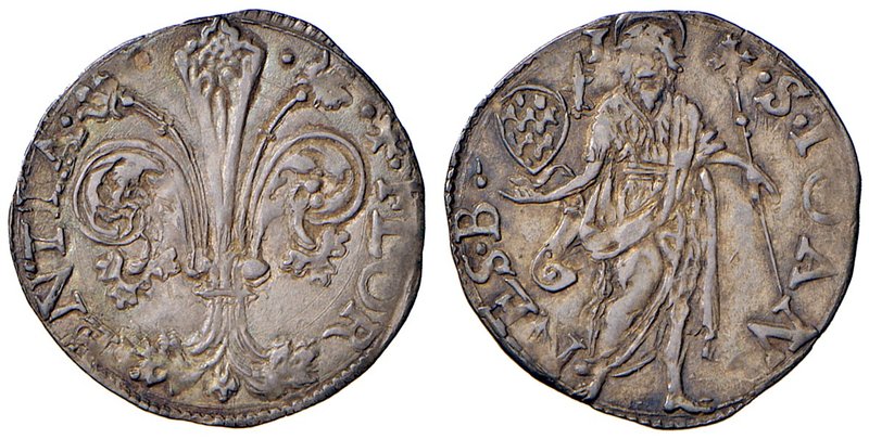 Firenze. Repubblica sec. XIII-1532. 1531/II semestre. Grosso da 7 soldi (segno s...